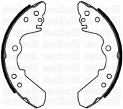 Комплект тормозных колодок METELLI купить