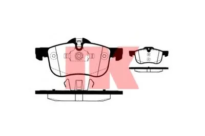 Комплект тормозных колодок, дисковый тормоз NK купить