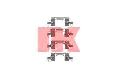 Комплектующие, колодки дискового тормоза NK купить