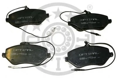 Комплект тормозных колодок, дисковый тормоз OPTIMAL купить