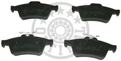 Комплект тормозных колодок, дисковый тормоз OPTIMAL купить