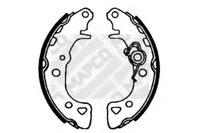 Комплект тормозных колодок MAPCO купить