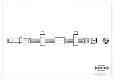 Тормозной шланг CORTECO купить