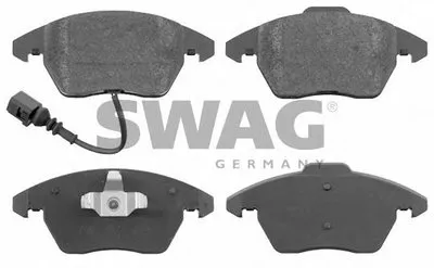 Комплект тормозных колодок, дисковый тормоз SWAG купить
