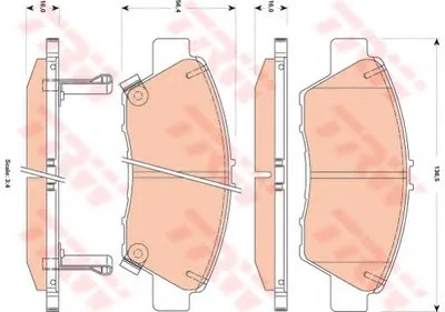 Комплект тормозных колодок, дисковый тормоз COTEC TRW купить