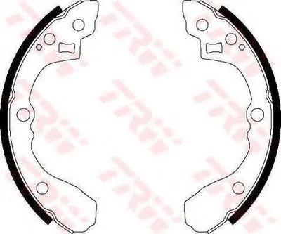 Комплект тормозных колодок TRW купить