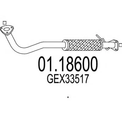 Труба выхлопного газа MTS купить