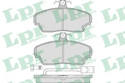 Комплект тормозных колодок, дисковый тормоз LPR купить