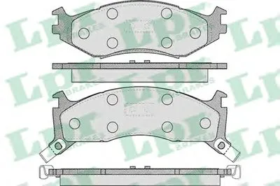 Комплект тормозных колодок, дисковый тормоз LPR купить