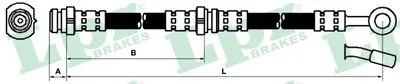 Тормозной шланг LPR купить