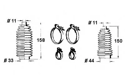 Комплект пылника, рулевое управление OCAP купить