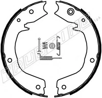 Комплект тормозных колодок, стояночная тормозная система TRUSTING купить