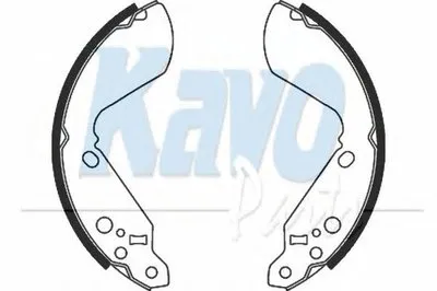 Комплект тормозных колодок MK KASHIYAMA KAVO PARTS купить