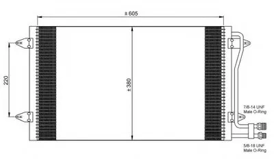 Конденсатор, кондиционер NRF купить