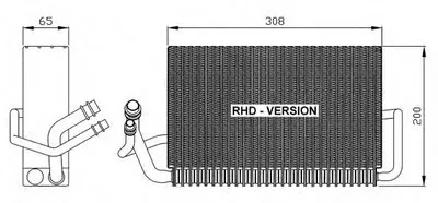 Испаритель, кондиционер NRF купить
