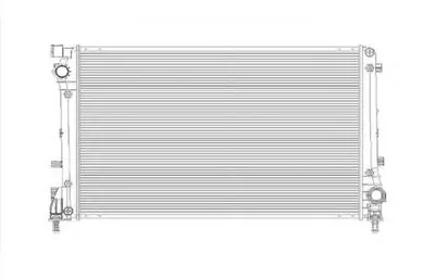 Радиатор, охлаждение двигателя NRF купить