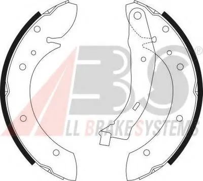 Комплект тормозных колодок A.B.S. купить