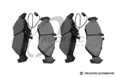 Комплект тормозных колодок, дисковый тормоз TRUCKTEC AUTOMOTIVE купить