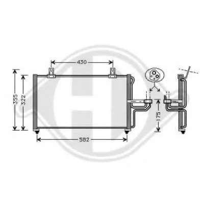 Конденсатор, кондиционер DIEDERICHS купить