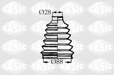 Комплект пылника, приводной вал SASIC купить