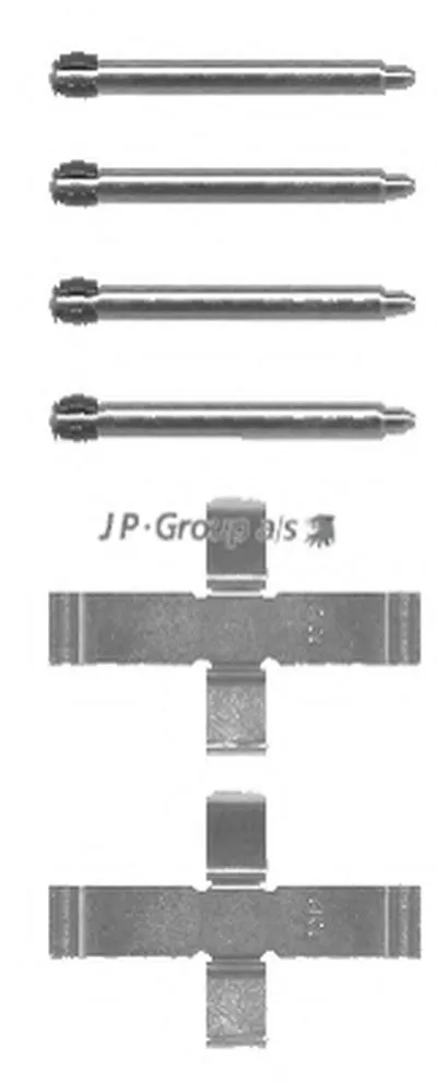 Комплектующие, колодки дискового тормоза QH JP GROUP купить