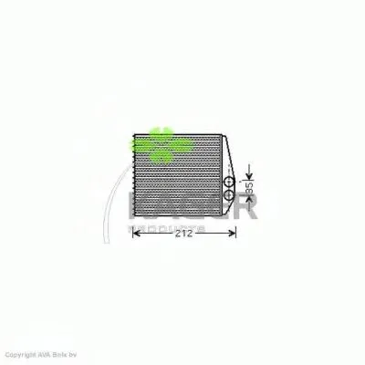 Теплообменник, отопление салона KAGER купить