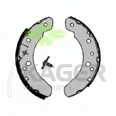 Комплект тормозных колодок KAGER купить