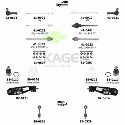 Подвеска колеса KAGER купить