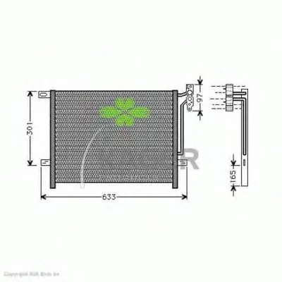 Конденсатор, кондиционер KAGER купить