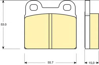 Комплект тормозных колодок, дисковый тормоз GIRLING купить