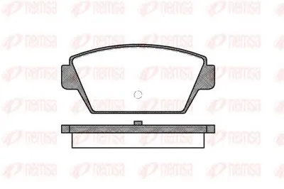Комплект тормозных колодок, дисковый тормоз KAWE купить