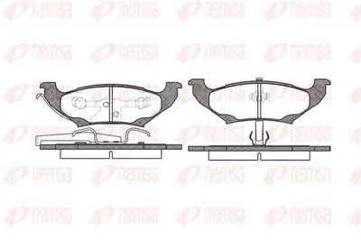 Комплект тормозных колодок, дисковый тормоз KAWE купить