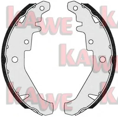 Комплект тормозных колодок KAWE купить