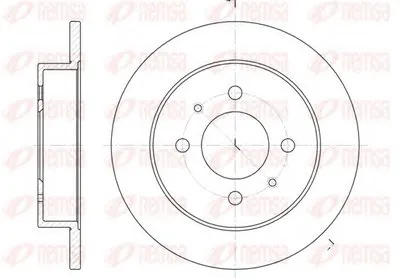 Тормозной диск KAWE купить