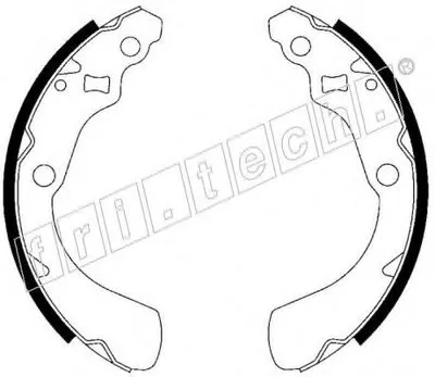 Комплект тормозных колодок fri.tech. купить