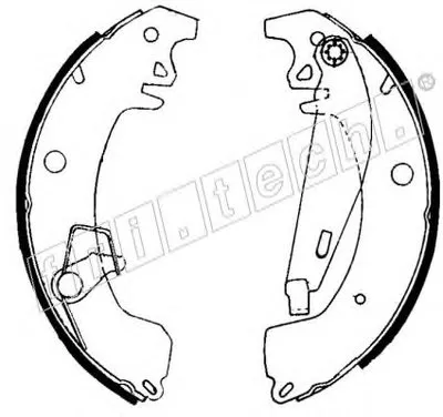Комплект тормозных колодок REPARATION KIT fri.tech. купить