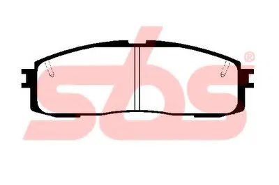 Комплект тормозных колодок, дисковый тормоз sbs купить