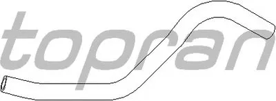 Шланг радиатора TOPRAN купить
