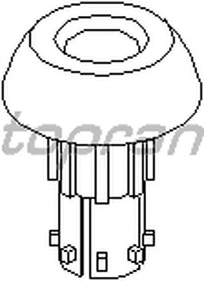 Втулка, шток вилки переключения передач TOPRAN купить