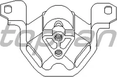 Кронштейн двигателя TOPRAN купить