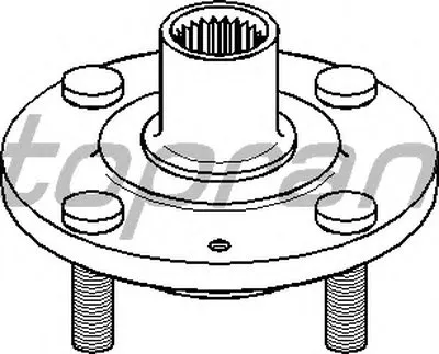 ? колесн. ступицы = TOPRAN купить