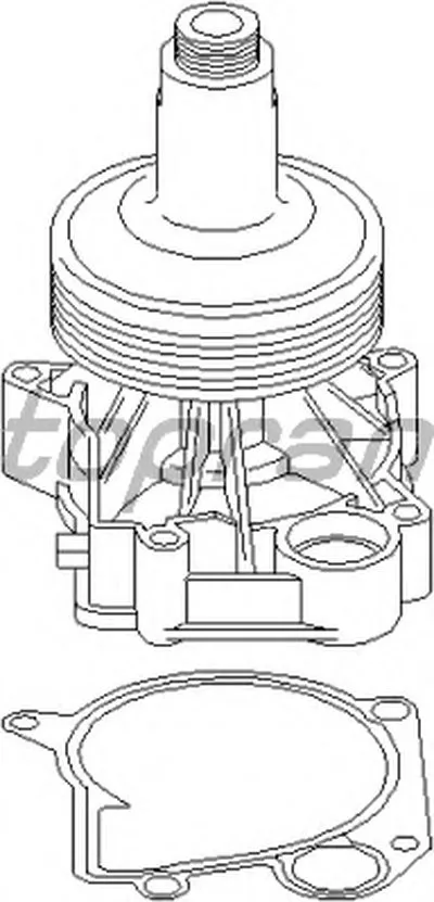 Водяной насос TOPRAN купить