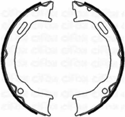 Комплект тормозных колодок, стояночная тормозная система CIFAM купить