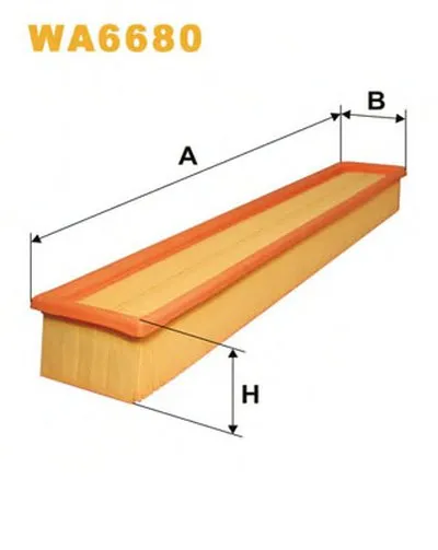 Воздушный фильтр WIX FILTERS купить