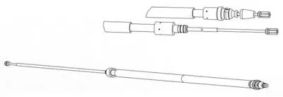 Трос, стояночная тормозная система CEF купить