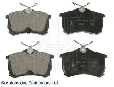 Комплект тормозных колодок, дисковый тормоз BLUE PRINT купить