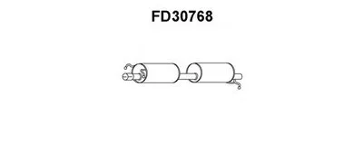 Глушитель выхлопных газов конечный VENEPORTE купить