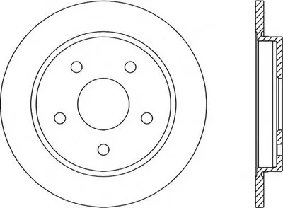 Тормозной диск RADIANCE OPEN PARTS купить