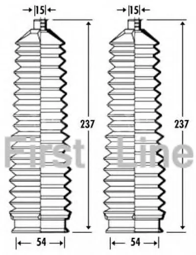 Пыльник, рулевое управление FIRST LINE купить