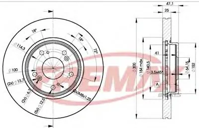 Тормозной диск Premium Carbon + FREMAX купить